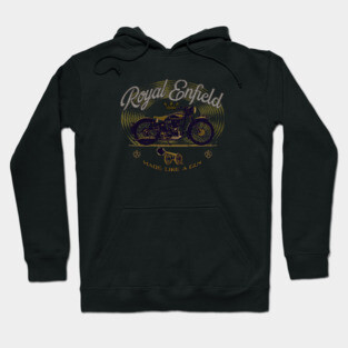 Royal Enfield made like a gun Hoodie