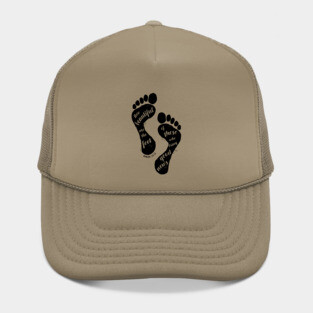 Beautiful Feet Romans Bible Memory Verse Acronym Hat