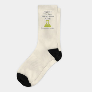 Chemistry Joke Socks