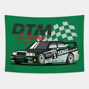 Evo II 190e DTM Racing Team Tapestry