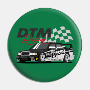 Evo II 190e DTM Racing Team Pin