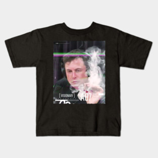 Elon Musk JRE Podcast Kids T-Shirt