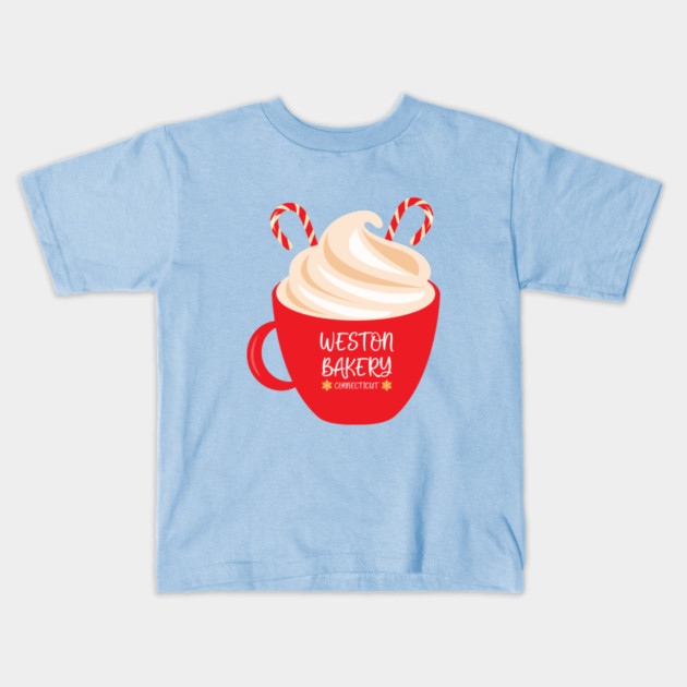 Weston Bakery - holiday Kids T-Shirt by Stars Hollow Mercantile