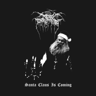 Black Metal Christmas T-Shirt