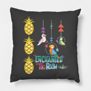 Enchanted Tiki Room Pillow