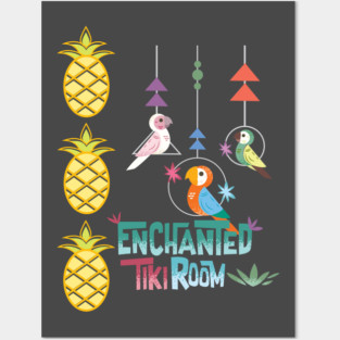 Enchanted Tiki Room Posters and Art