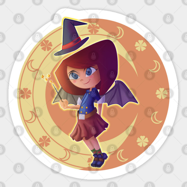 MAGICAL GIRL Sticker by droidmonkey