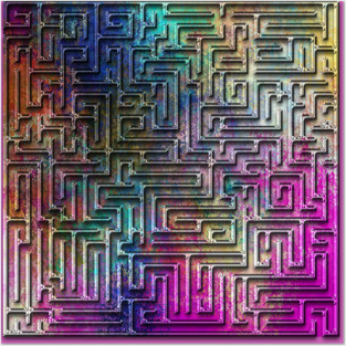 Labyrinth Posters and Art