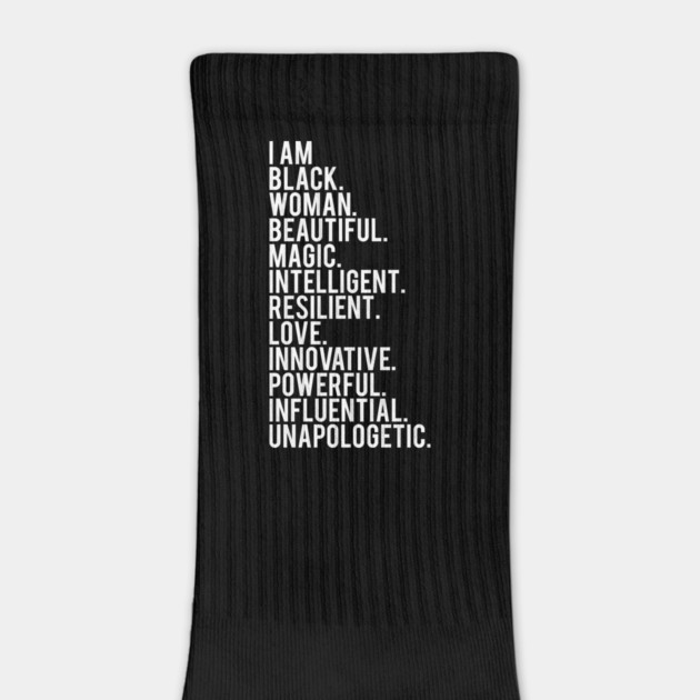I Am Black, Woman, Beautiful. | African American | Black Lives | Black Women Matter by UrbanLifeApparel