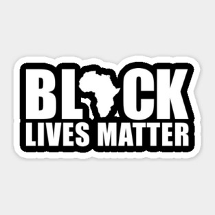 Black Lives Matter | Protest | African American | Africa Sticker