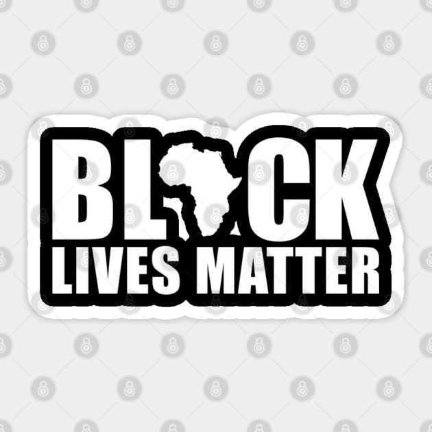 Black Lives Matter | Protest | African American | Africa Sticker by UrbanLifeApparel