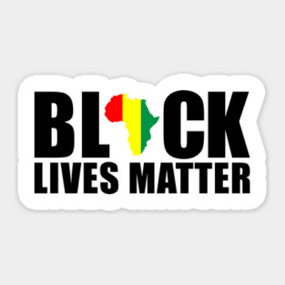 Black Lives Matter | Protest | African American Sticker