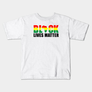 Black Lives Matter | Protest | African American Kids T-Shirt