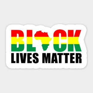 Black Lives Matter | Protest | African American Sticker