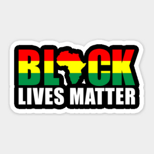Black Lives Matter | Protest | African American Sticker