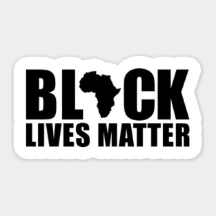 Black Lives Matter | Protest | African American Sticker
