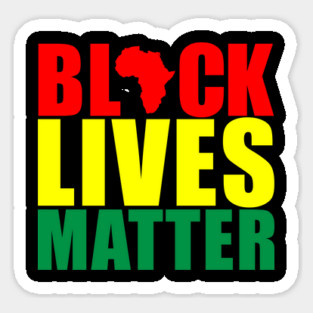 Black Lives Matter | Protest | African American Sticker