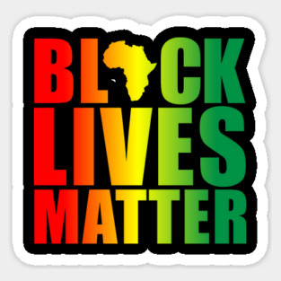 Black Lives Matter | African American | Protest Sticker