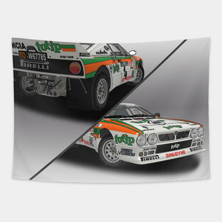 Lancia 037 Group B Totip Tapestry