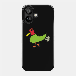 Funny Farting Duck Phone Case