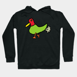 Funny Farting Duck Hoodie