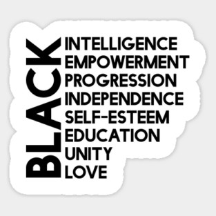 Black Power | African American | Black lives Sticker