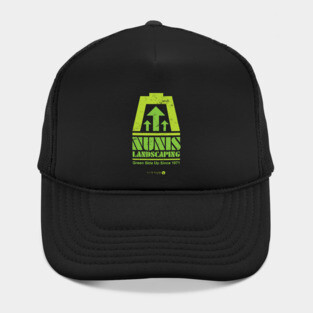 Nunis Landscaping Green Side Up Hat