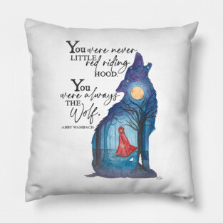 You Were Always the Wolf Pillow