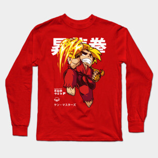 Chibi Shoryuken Long Sleeve T-Shirt