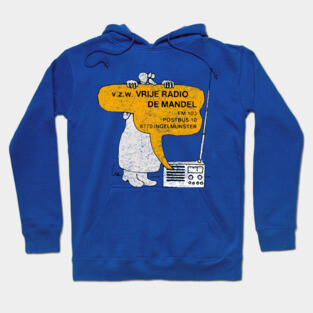 Radio Ingelmunster, Belgium  80s Radio Station Hoodie