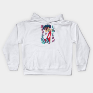 Breathe and relax Kids Hoodie