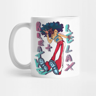 Breathe and relax Mug