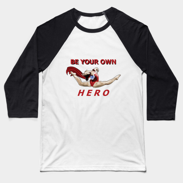 Saving Our Survivors White Baseball T-Shirt by GymCastic