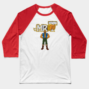 Mr. T Cartoon Baseball T-Shirt