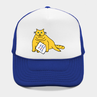 Perfect Chonk Cat Says You are Purrfect Hat