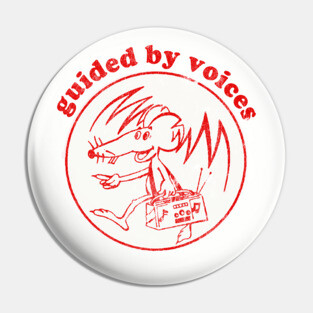 Guided By Voices / Original Retro Fan Art Design Pin