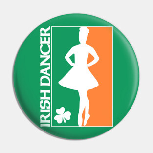 Irish Dance League Girls Shirt Pin