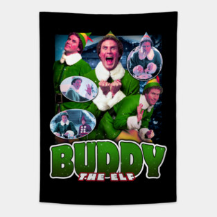 Vintage Buddy the Elf Tapestry