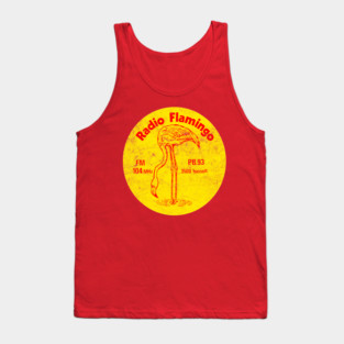 Radio Flamingo Belgium / 80s Radio Station Tank Top