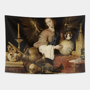 Allegory of Vanity by Antonio de Pereda Tapestry