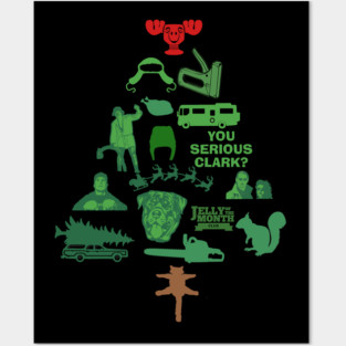 Christmas Vacation Christmas Tree Posters and Art