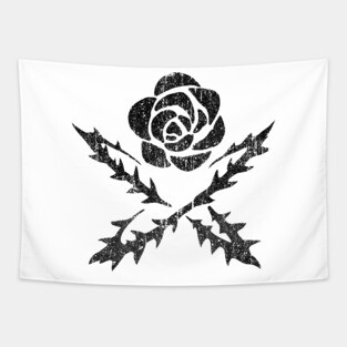 Skull Knight Symbol (Variant) Tapestry