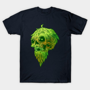 Hop Flower Skull Beer Hops IPA Lager T-Shirt