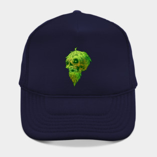 Hop Flower Skull Beer Hops IPA Lager Hat