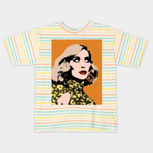 katy perry style pop art Kids T-Shirt