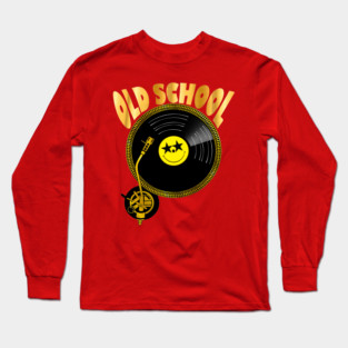 old school is gold Long Sleeve T-Shirt