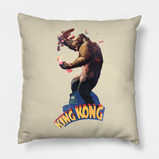 King Kong Retro Pillow