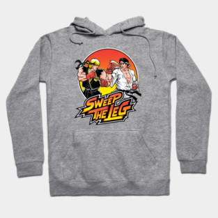 Sweep the Leg - Karate Retro Video Game Hoodie