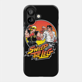 Sweep the Leg - Karate Retro Video Game Phone Case
