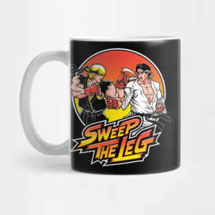 Sweep the Leg - Karate Retro Video Game Mug